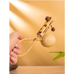 Сувенирный музыкальный инструмент «Маракас-Стучалка», 24×15×7 см