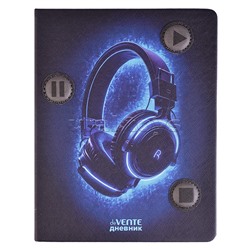 Дневник 1-11 кл. "Headphones" 48 листов, белая бумага 80 г/м², печать в 1 краску