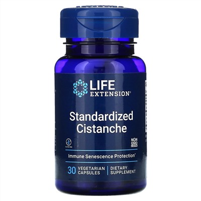 Life Extension, Standardized Cistanche, 30 Vegetarian Capsules