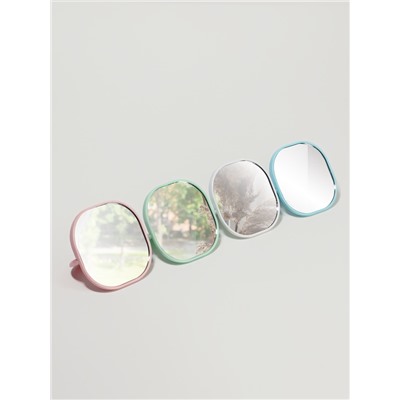 Зеркало карманное «Узор», с подставкой, 8×8 см, МИКС