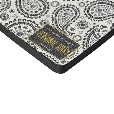 Еженедельник недатированный А6 160 стр. ЛАЙТ "Black&White. Восточный мотив" 3-741/11 Bruno Visconti