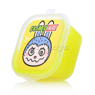 Игрушка для детей старше трех лет модели слайм "Hero" хит желтый