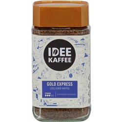 IDEE KAFFEE. Gold Express 100 гр. стекл.банка