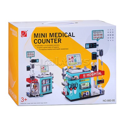 Игровой набор доктора "Стомотологический кабинет" в коробке