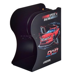 Подставка для учебников и книг "Racing" 19x14,7x9 см, металлическая, телескопическая, окрашенная, вес 600 г, с полноцветным рисунком, в картонной коробке