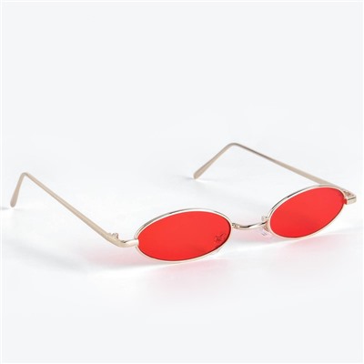 Очки солнцезащитные OneSun, uv 400, дужка 15.5 см, ширина 14 см, 3×5.5 см, красные