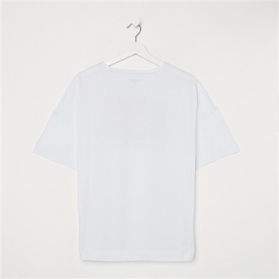 Футболка «Белоснежка» Принцессы oversize, белая