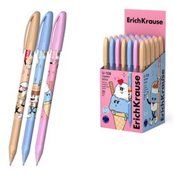 Ручка шариковая U-108 Stick Yummy Ultra Glide Technology синяя 1.0мм 63106 ErichKrause