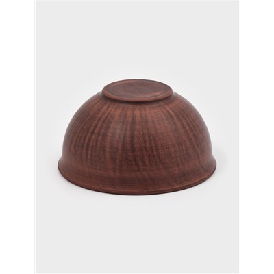 Салатник «Гладкий‎‎», 700 мл., 8×15×15 см, красная глина