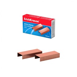 Скобы №24/6 1000шт 7143 медные  ErichKrause