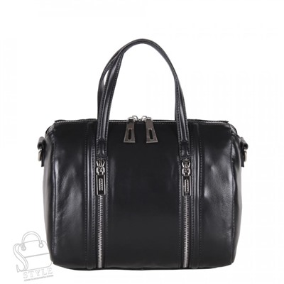Сумка женская кожаная 9500-2NN black Natale Navetta