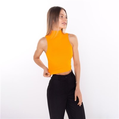 Топ женский, цвет оранжевый, размер 44 (М)