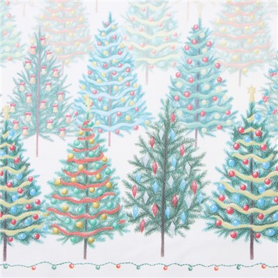 Фартук новогодний «Этель» «Сказочный лес» 60×70 см, 100% хлопок, саржа 190 г/м²