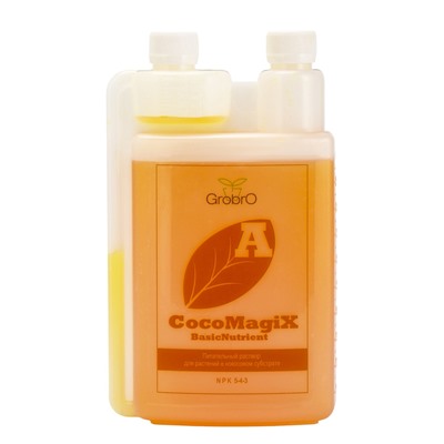 Удобрение для гидропоники "GroBro" "GroBro" набор CocoMagiX BASIC Pack, 1000мл