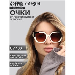 Очки солнцезащитные женские OneSun, uv 400, дужка 15, линза 5.3×4.7 см