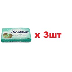Savannah Мыло туалетное 100г Melon Дыня 3шт