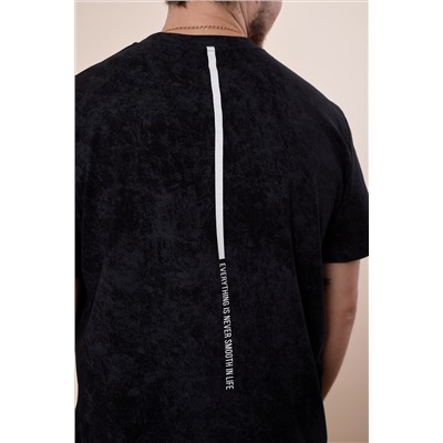 Футболка с эффектом варки М126008Па