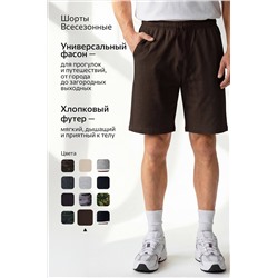 Мужские шорты из футера двухнитки Happyfox