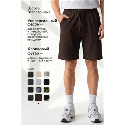 Мужские шорты из футера двухнитки Happyfox