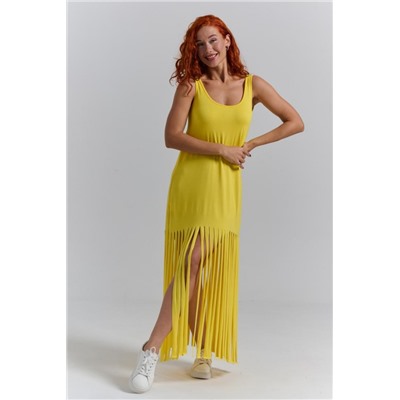 7488 Платье женское (Желтый яркий)
