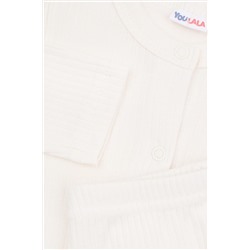 Комплект (Кофточка+Ползунки+Шапочка) YOULALA, 1086616