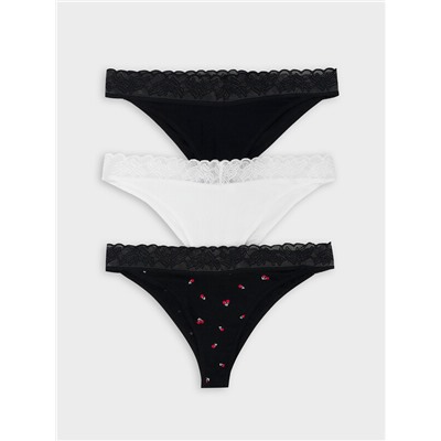 ТРУСЫ ЖЕНСКИЕ (3ШТ.) 412632-3