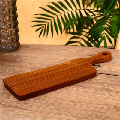 Блюдо, 40×13×2 см, тиковое дерево