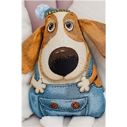 Подушка декоративная игрушка Бобик 25*35 НАТАЛИ, 1092528