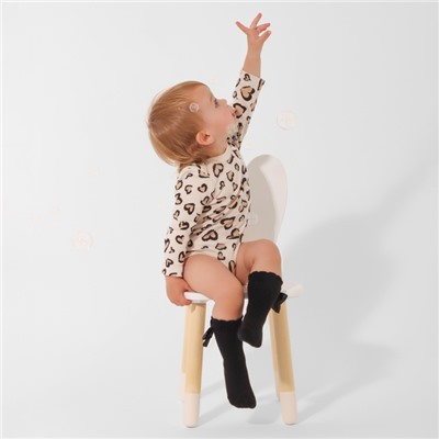 Боди с длинным рукавом «Крошка Я» Leo love, рост 74-80 см