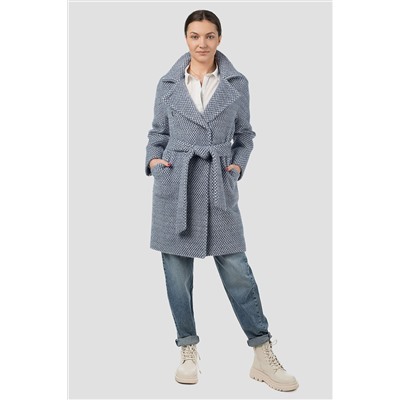 01-10986 Пальто женское демисезонное (пояс)