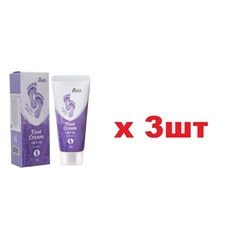 EKEL Крем для ног с ЭКСТРАКТОМ ЛАВАНДЫ 100г 3шт