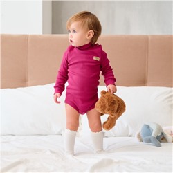 Боди-водолазка детская MINAKU, малиновое, рост 62-68 см