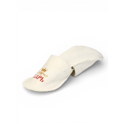 Тапочки для бани и сауны «Царь», войлок