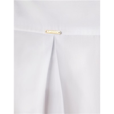 Укороченная блузка из  хлопка