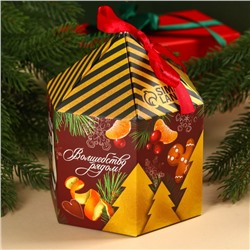 Подарочный набор «Верь в чудеса»: чай чёрный, вкус: глинтвейн, 50 г, кружка 300 мл., носки 36 - 39 размер