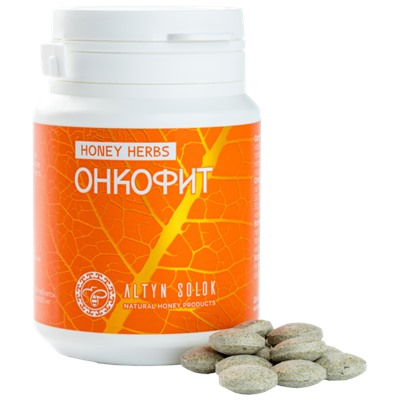 Онкофит 60 таблеток по 500 мг. HONEY HERBS Хани Хёрбс