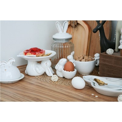 УЦЕНКА Блюдо для подачи «Зайка в золотом» 16×9.5 см