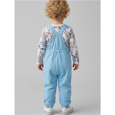 Комплект детский трикотажный для мальчиков: боди, полукомбинезон