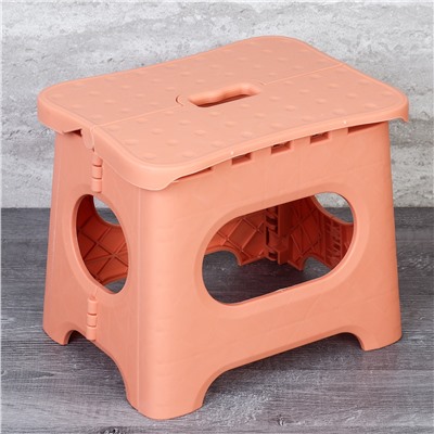 Табурет складной 24x18x20 см АКЦИЯ / A267-017 /уп 40/ пластик