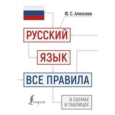 АСТ Ф. С. Алексеев "Русский язык: все правила в схемах и таблицах"