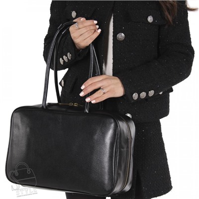 Сумка женская кожаная 5007NN black Natale Navetta
