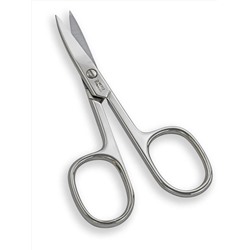 Mertz Ножницы маникюрные для ногтей 652NP, серебристый глянцевый 27703