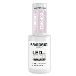 БЕЛОР ДИЗАЙН Гель для ногтей LED TECH  №403 светло-розовый
