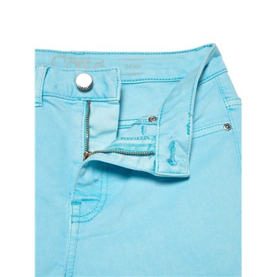 Джинсы CONTE Цветные джинсы skinny с высокой посадкой и эффектом варки CON-219 Lycra