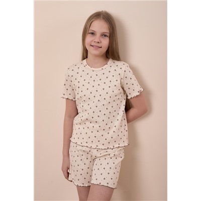 Пижама футболка и шорты М226007мк