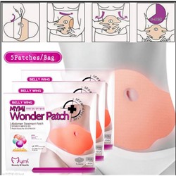 Пластыри Mymi Belly Wing 5pcs, Патч для похудения,выведения таксинов,улучшения кровотока с китайскими травами