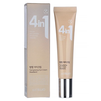 DR.Cellio Крем для кожи вокруг глаз с пептидами 4 In 1 Taengtaeng Eye Cream (Peptide)