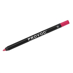 521280 Provoc Гелевый карандаш-подводка для губ водостойкий / Semi Permanent Gel Eye Liner Filler №13 Delicious, розово-малиновый