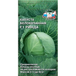 Капуста бк Ринда F1 (Седек)