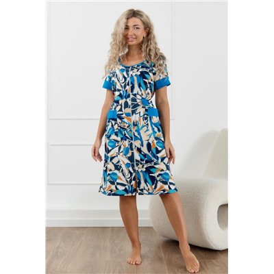 Халат 36977 (Бирюза)